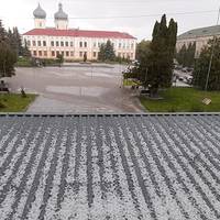 Центр Збаража перетворився на річку після зливи, дісталося й Шумщині (фото, відео)