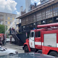 Стало відомо, чому в центрі Тернополя горів паб. ВІДЕО
