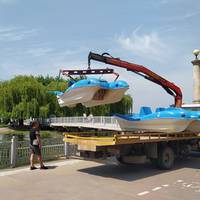 На Тернопільському ставі уже курсують катамарани. ВІДЕО