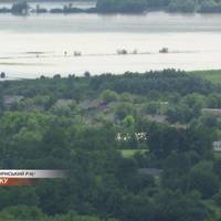 Люди в безпеці, 600 га полів — під водою: наслідки паводку в Усті-Зеленому на Монастирищині