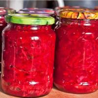 Заправка для борщу в банках. Відкрив і борщ майже готовий!