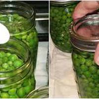 Два гарні рецепти консервації зеленого горошку на зиму. Господині на замітку