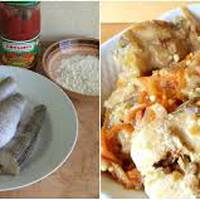 Гарний рецепт приготування хека в сметані та гірчиці. Риба просто тане в роті