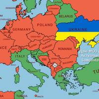 Таблиця та карта з країнами червоної та зеленої зони, після повернення з яких не потрібна обсервація! (оновлено 1 серпня)