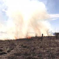 За минулу добу рятувальники ліквідували 6 пожеж сухої трави та сміття на відкритій