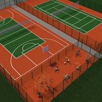 У Чорткові зводять сучасний спортивний майданчик за майже 4 млн (фото)