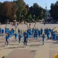 Черговий рекорд у Тернополі – наймасовіший танець в умовах карантину (відео)