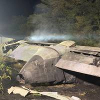 ПАДІННЯ ЛІТАКА НА ХАРКІВЩИНІ: ЗАГИНУЛИ ДВА ДЕСЯТКИ ЛЮДЕЙ