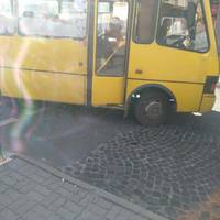 У Тернополі водій маршрутки через порушення правил знову потрапив у скандал (ФОТО)