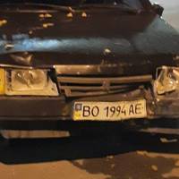 В Тернополі водій, який збив пішохода, був напідпитку