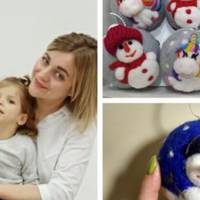 Можна полегшити життя 4-річній тернополянці із ДЦП, придбавши ялинкові прикраси з вовни