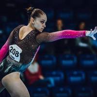 Тернопільська гімнастка Анастасія Бачинська виборола золоту медаль на чемпіонаті Європи