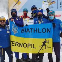 Спортсмени з Тернопільщини стали срібними призерами України з біатлону