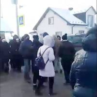 В Озерянах на кілька годин перекрили трасу 