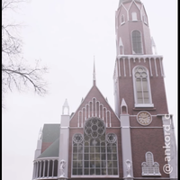 У Тернополі за допомогою комп’ютерної графіки повернули на місце знищений за Союзу костел (відео)