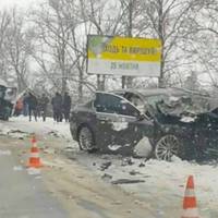 Четверо травмованих: у поліції розповіли деталі аварії, яка трапилася на виїзді із Тернополя