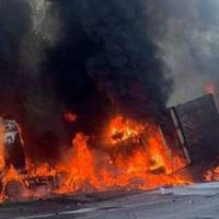 На Хмельниччині сталася жахлива ДТП: 3 автівки згоріли, є багато жертв