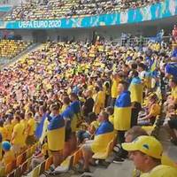На матчі Україна – Македонія фани виконали хіт 