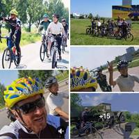 Веломандрівка через всю Україну: фронтмен гурту «СКАЙ» завітає до Тернополя