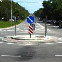 На одному із перехресть Тернополя встановили круговий рух транспорту