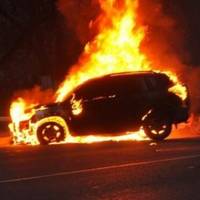На трасі неподалік Тернополя згоріло BMW X6