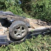 Страшна ДТП поблизу Тернополя – авто на швидкості злетіло у повітря і перекинулося декілька разів (ФОТО)