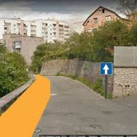 У Тернополі пропонують реорганізувати проїзну частину на вул. Ломоносова (фото)