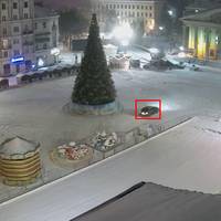 У Тернополі невідомий дрифтував на Театральному майдані. Відео