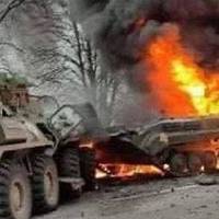 Українська армія розбила колону російської техніки, яка складалася з 800 одиниць