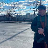 Лідер гурту Танок на майдані Конго Олег Михайлюта (Фагот) виконав гімн Збройних сил України