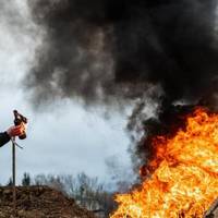 Відважний 78-річний дідусь підпалив  «Град» окупантів
