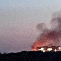 Серйозна пожежа спалахнула в Кутківцях: вогонь видно на кілометри