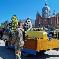 На Тернопільщині попрощалися з бійцем Іваном Синишиним