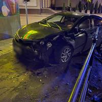 Аварія у Тернополі біля мосту: зіткнулися дві автівки