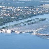 Пік розливу води з Каховського водосховища буде завтра вранці, — Укргідроенерго