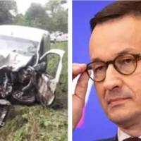 Авто з кортежу прем’єра Польщі протаранило машину поблизу Тернополя (Фото)
