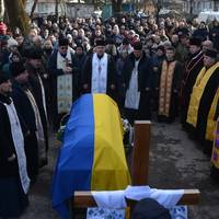 На Тернопільщині в останню дорогу провели воїна — лейтенанта поліції Ігоря Сокальського