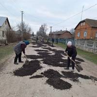 Жителі одного із сіл Гримайлівської громади самотужки відремонтували дорогу