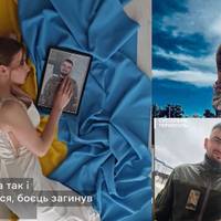 В памʼять про коханого: наречена бійця 24-ї ОМБр зробила щемливу фотосесію