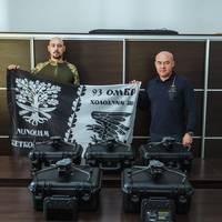 «Бойові пташки» DJI Mavic 3Т  від Тернопільської міської ради вирушили до 9-ї бригади «Холодний Яр»