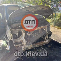 Не зупинила навіть символіка: у Києві спалили автівку військового, який приїхав на лікування та операцію