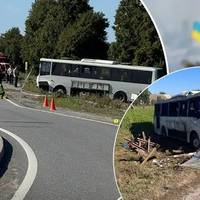 На Хмельниччині перекинувся автобус з дітьми: є загиблі