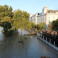 У Братиславі вода у Дунаї піднялася до позначки 9,6 метра