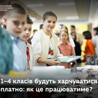 З 15 жовтня учні початкових класів Тернополя отримуватимуть безкоштовне гаряче харчування