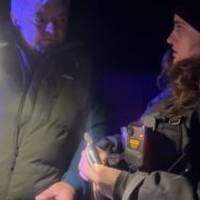 На Тернопільщині поліція зупинила відомого волонтера п'яним за кермом (відео)