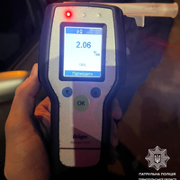 За вихідні патрульні Тернопільщини виявили 10 нетверезих водіїв