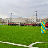 Нове футбольне поле зі штучним покриттям відкрили у Тернополі