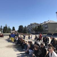 Навколішки у Гусятині зустріли тіло воїна Сергія Лясковича (ФОТО)