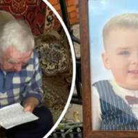 Прадідусь 3-річного Тимофія, якого вбила Росія у Кривому Розі, зачитав для онука вірш
