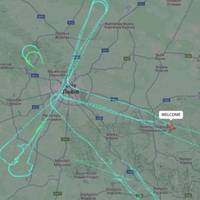 У небі над Львівщиною зафіксували літак, – Flightradar24